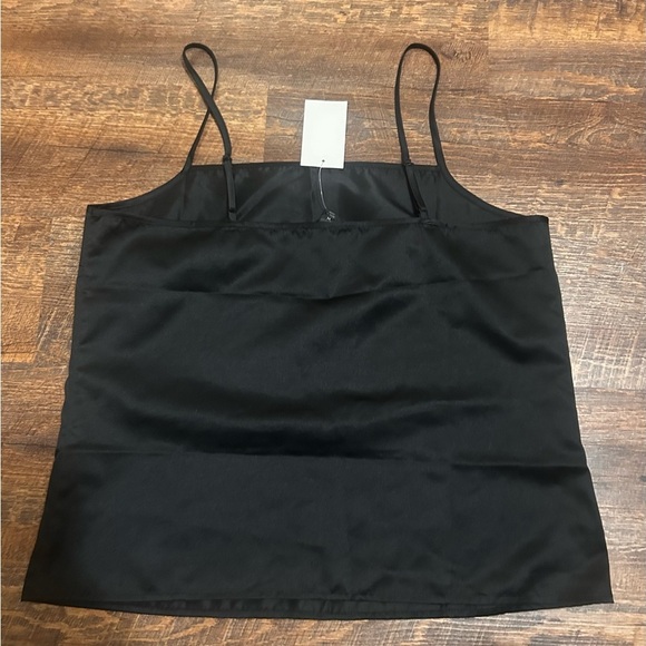 J. Crew Cami Black Women’s Tank Top Size M Style #M2008 NWT - Picture 2 of 3
